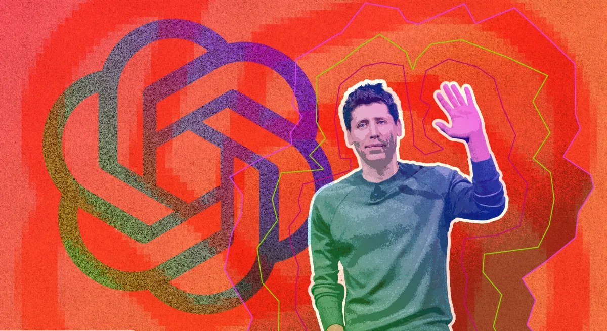 Ilustrasi Sam Altman, CEO OpenAI